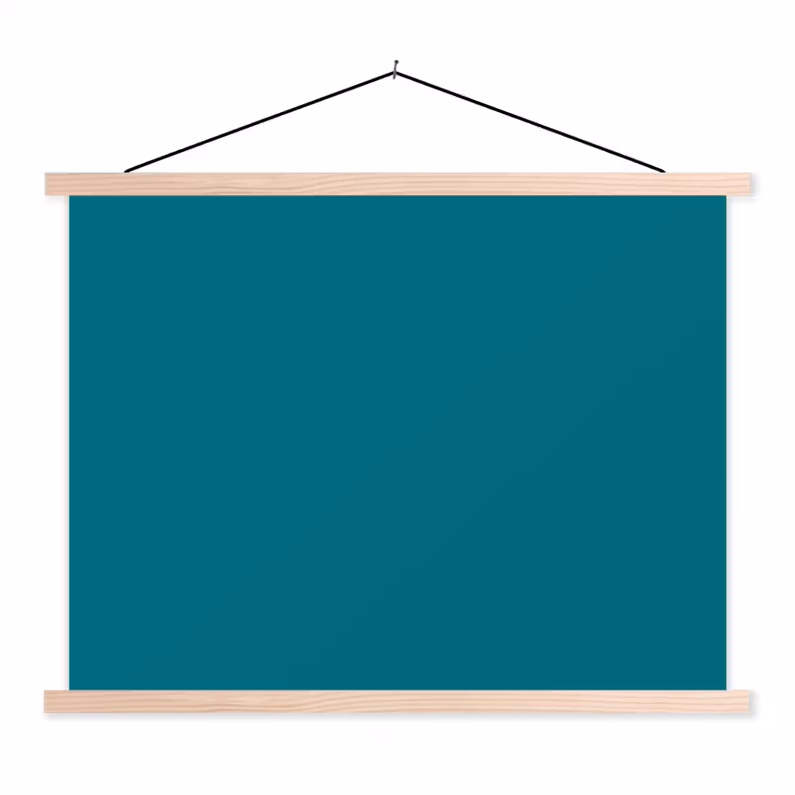 Schoolplaat - Tropical - Peacock - Blauw — 1