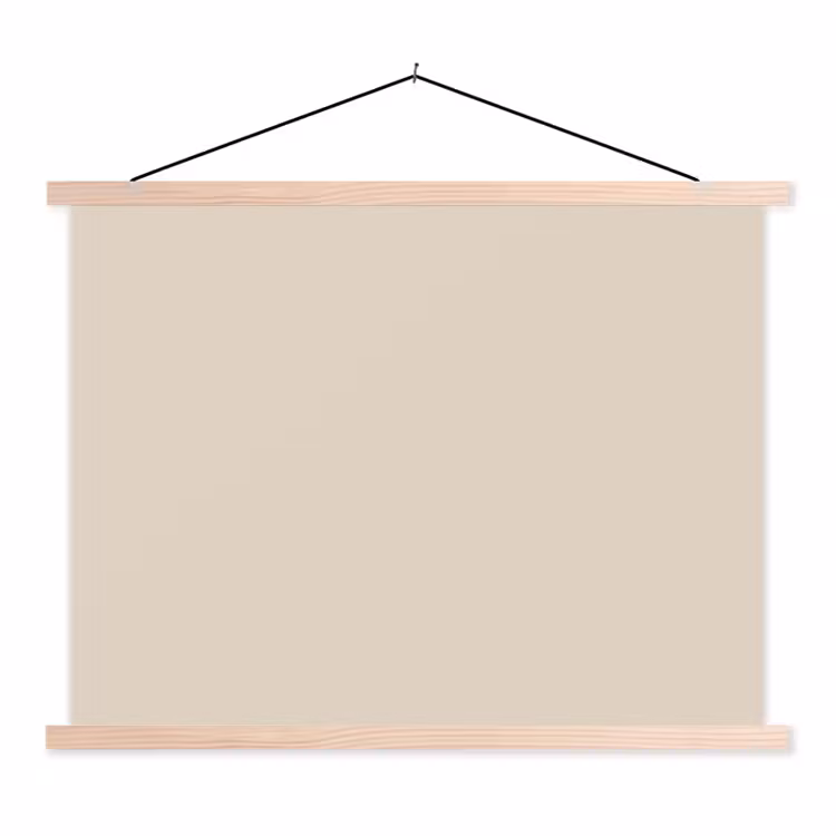 Schoolplaat - Raw - Linen - Nude — 1