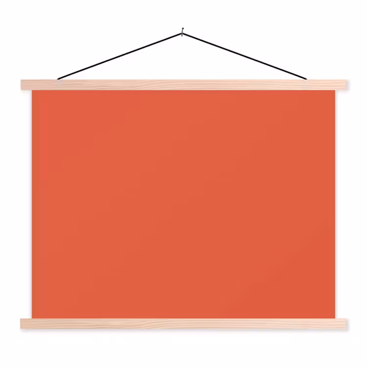 Schoolplaat - Rustic - Clay - Oranje — 1