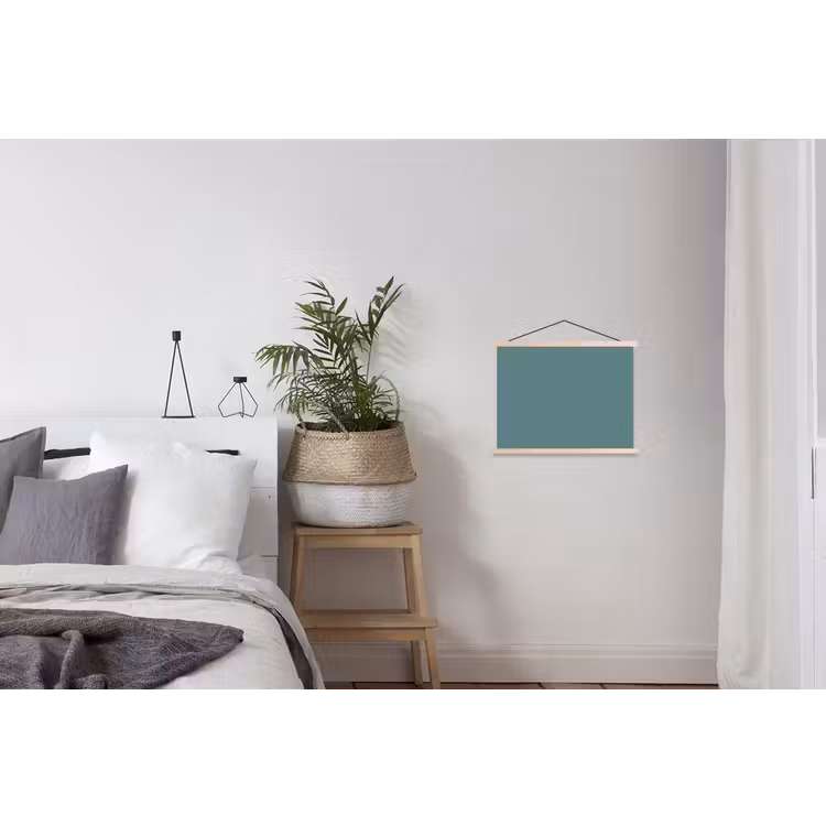 Schoolplaat - Serene - Teal - Blauw — 2