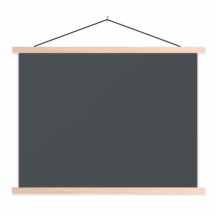Schoolplaat - Slate - Millstone - Grijs — 1