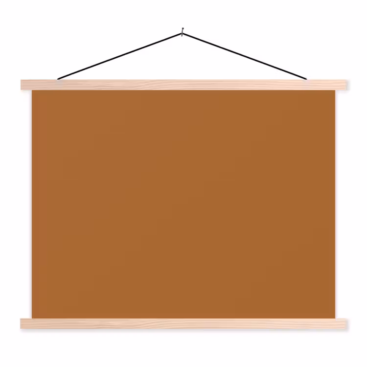 Schoolplaat - Spiced - Cinnamon - Bruin — 1
