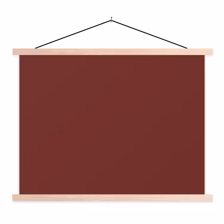 Schoolplaat - Valentine - Velvet - Rood — 1