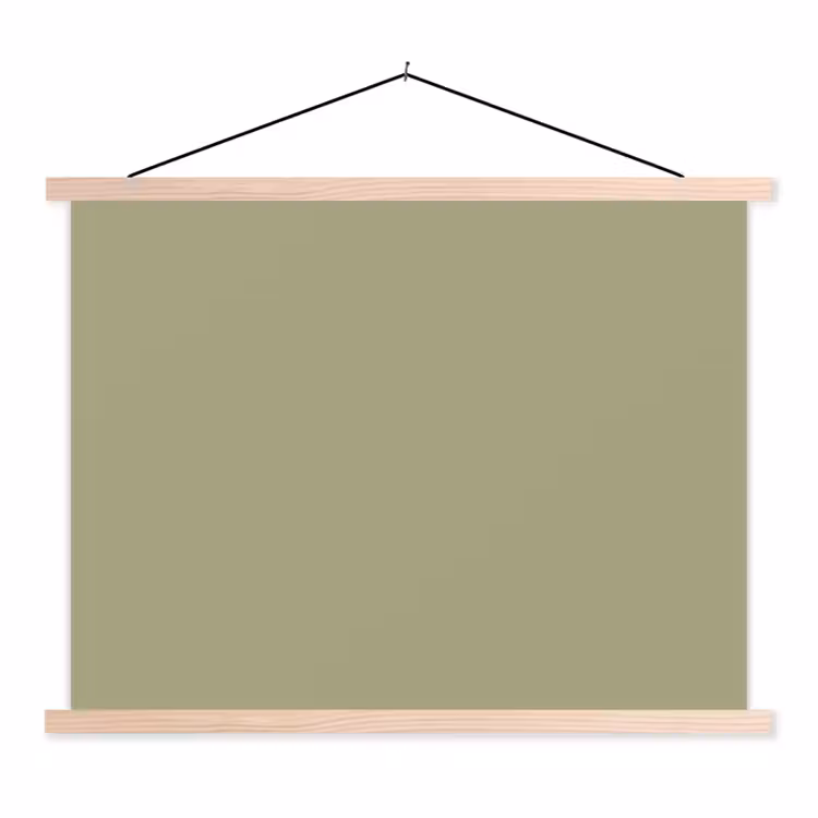 Schoolplaat - Vintage - Sage - Groen — 1