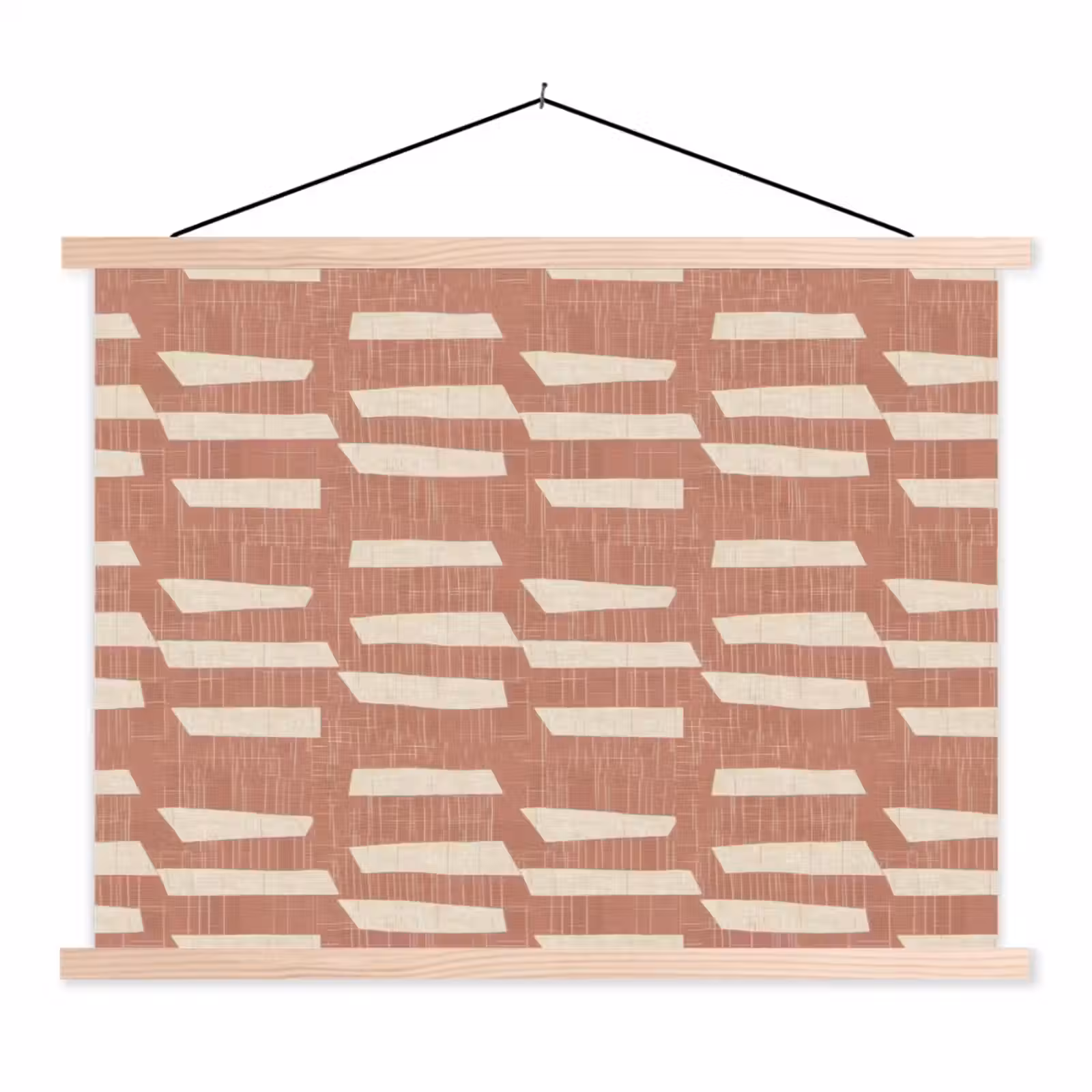 Schoolplaat - Terracotta - Abstract - Textuur - Patroon — 1