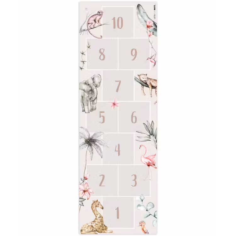 Speelkleed - Hinkelpad - Dieren - Safari - Waterverf - Kinderen — 1