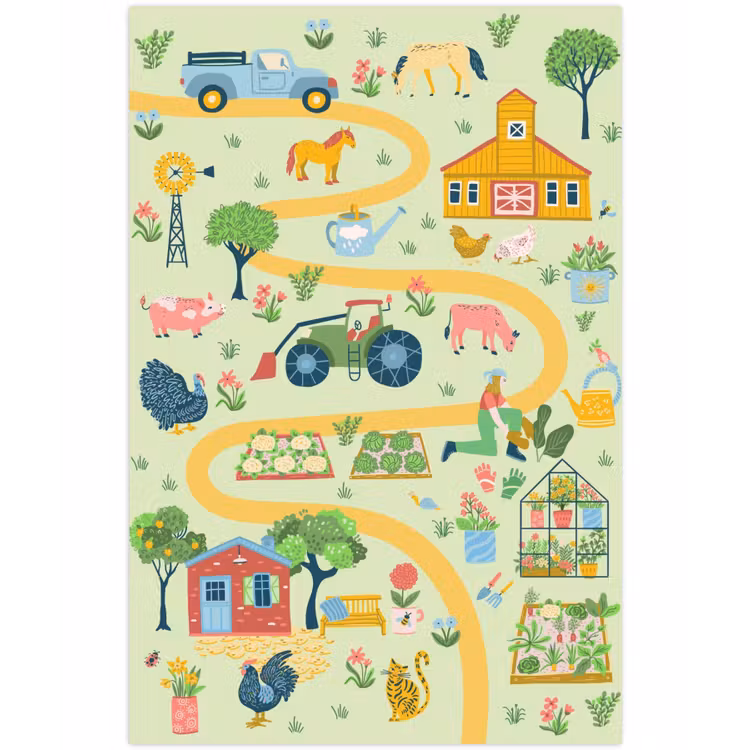 Speelkleed - Speelmat - Boerderij - Tuin speelparadijs — 1