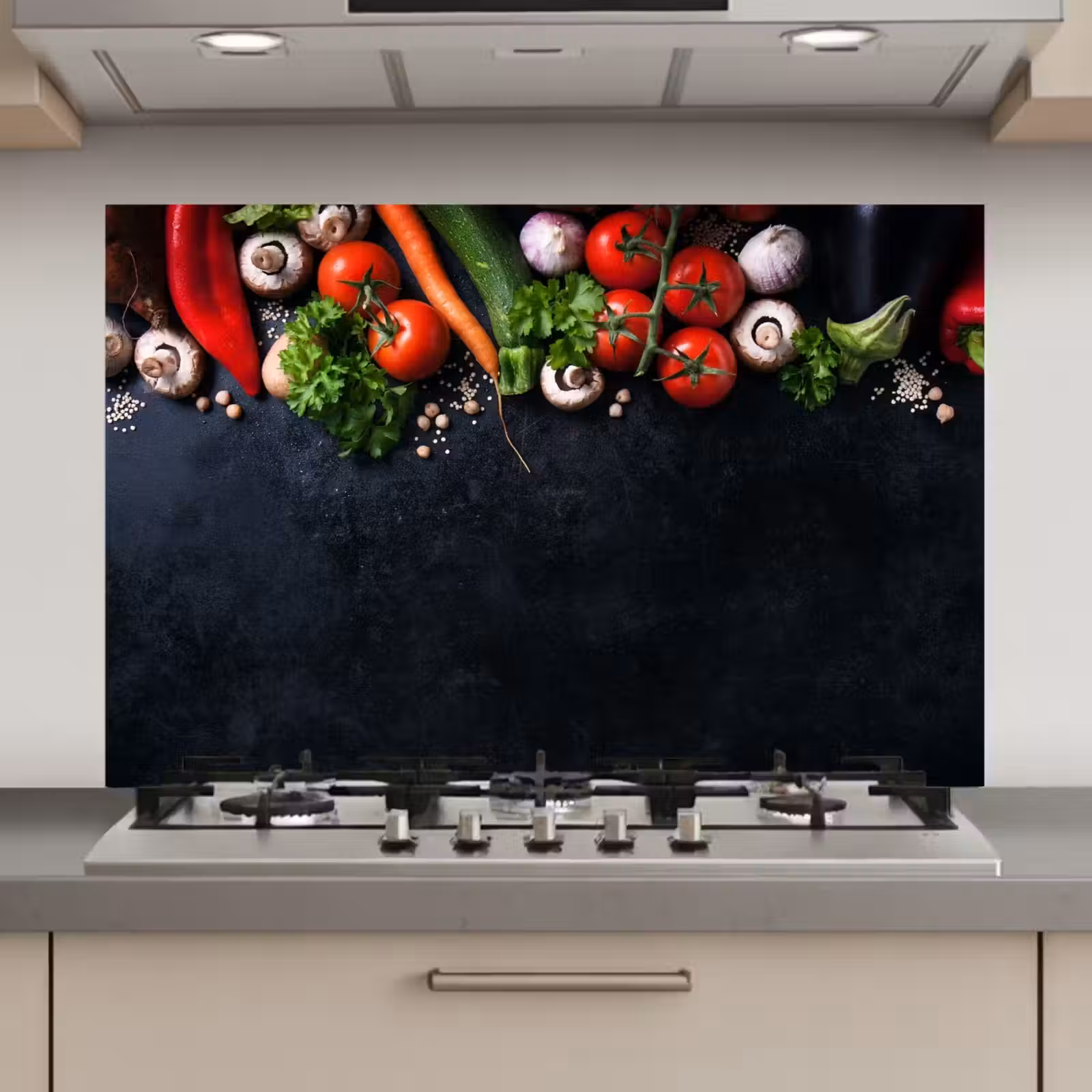 Spatscherm keuken - Verse Oogst in de Keuken — 1