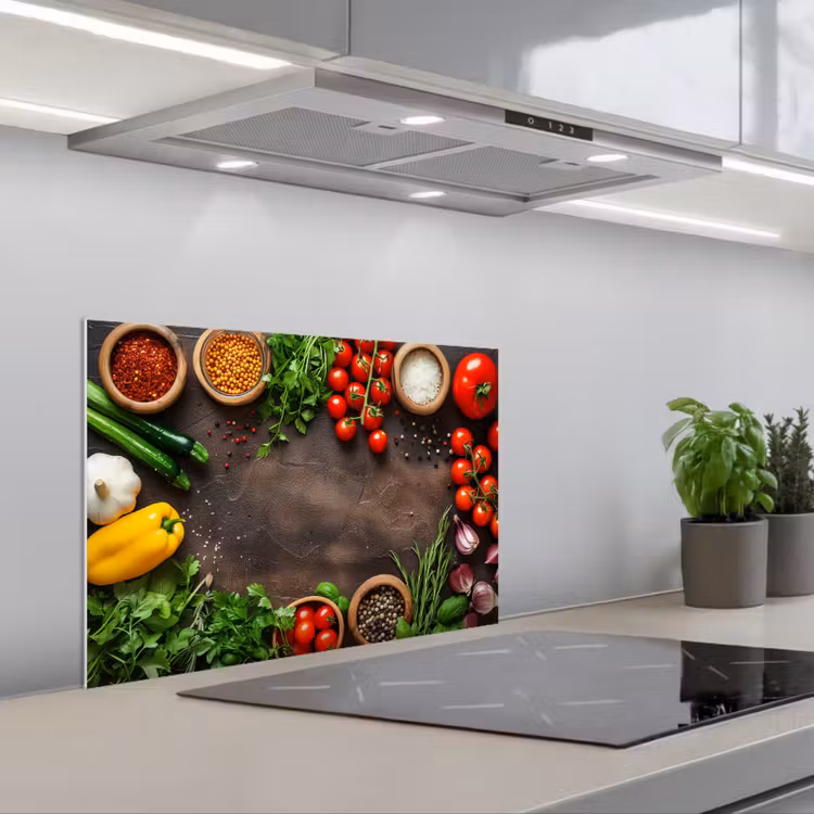 Spatscherm keuken - Tuin van Versheid — 5
