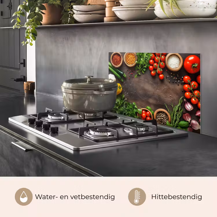 Spatscherm keuken - Tuin van Versheid — 7