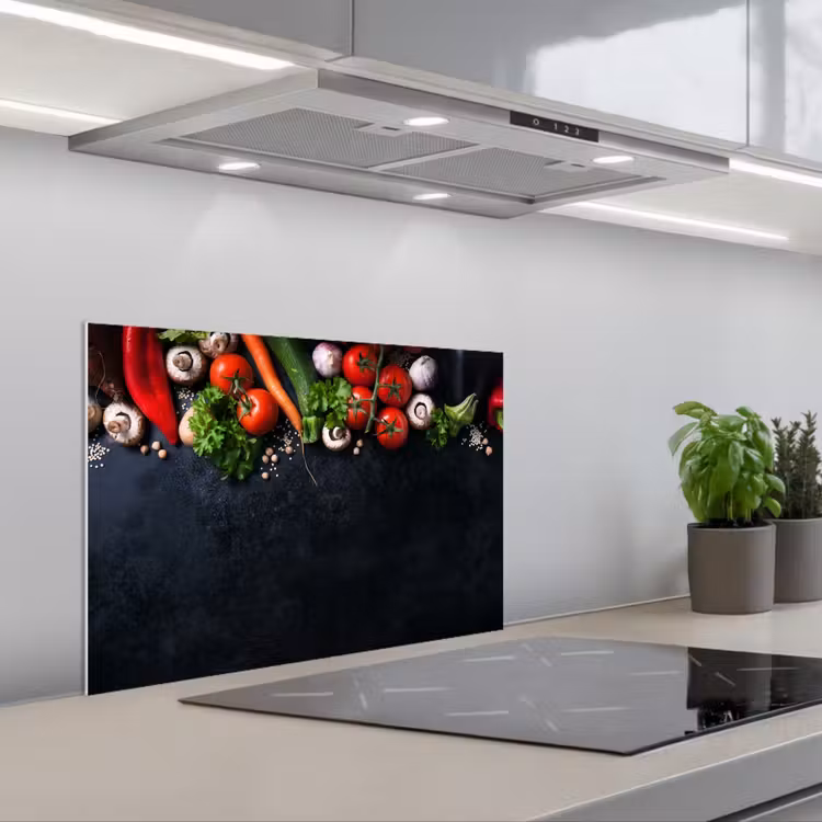 Spatscherm keuken - Verse Oogst in de Keuken — 5