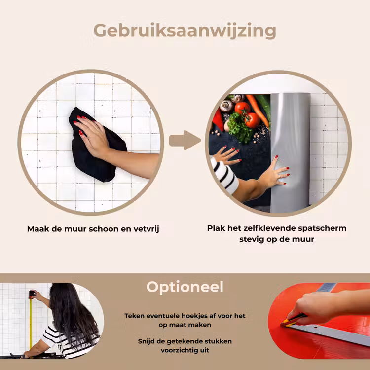 Spatscherm keuken - Verse Oogst in de Keuken — 8