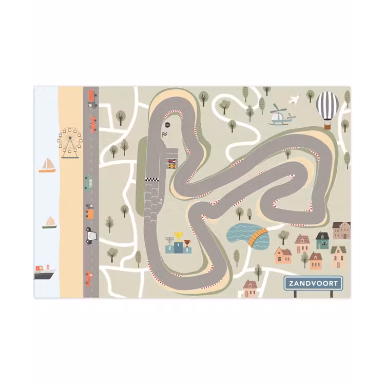 Speelkleed - Speelmat - Zandvoort - Racen - Circuit — 1