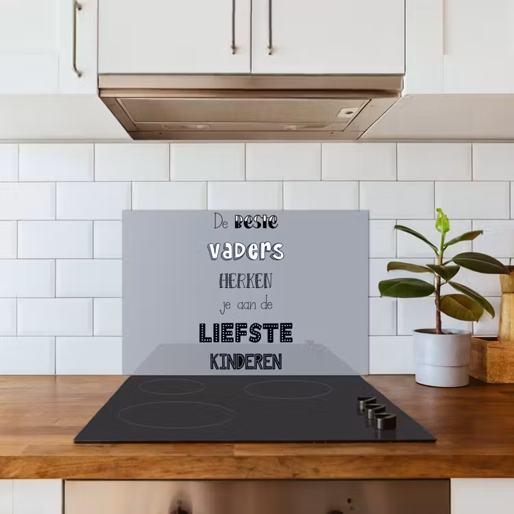 Spatscherm keuken - Vaderdag geschenk - Vader - Spreuken - De beste vaders - Quote — 6