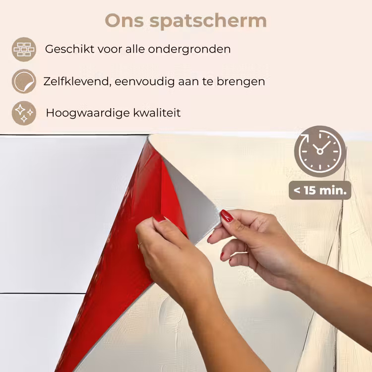 Spatscherm keuken - Zeilschip - Zee - Bewolkt — 4