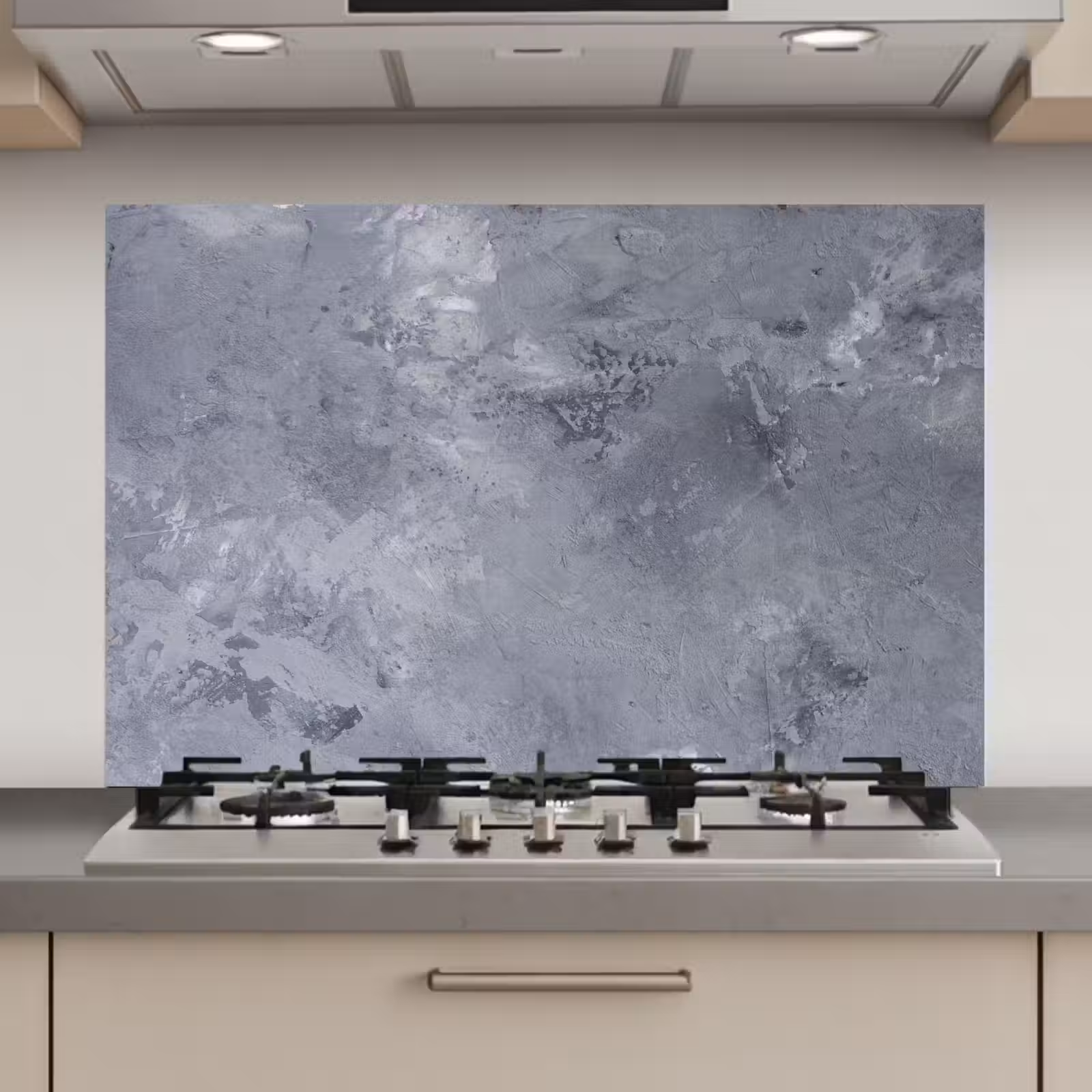 Spatscherm keuken - Wolken van Beton — 1