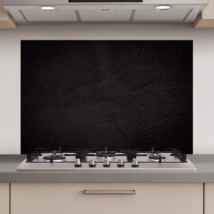 Spatscherm keuken - Verweerde Donkere Patronen — 1