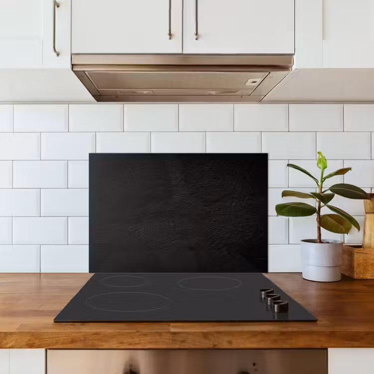 Spatscherm keuken - Verweerde Donkere Patronen — 6