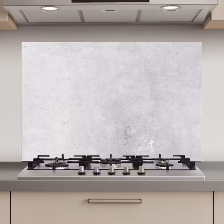 Spatscherm keuken - Verwering - Beton - Structuren - Vintage - Industrieel - Grijs — 1