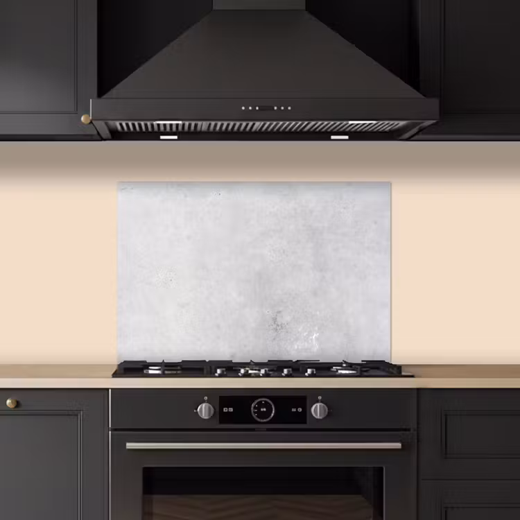 Spatscherm keuken - Verwering - Beton - Structuren - Vintage - Industrieel - Grijs — 2