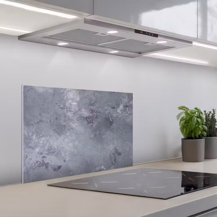 Spatscherm keuken - Wolken van Beton — 5