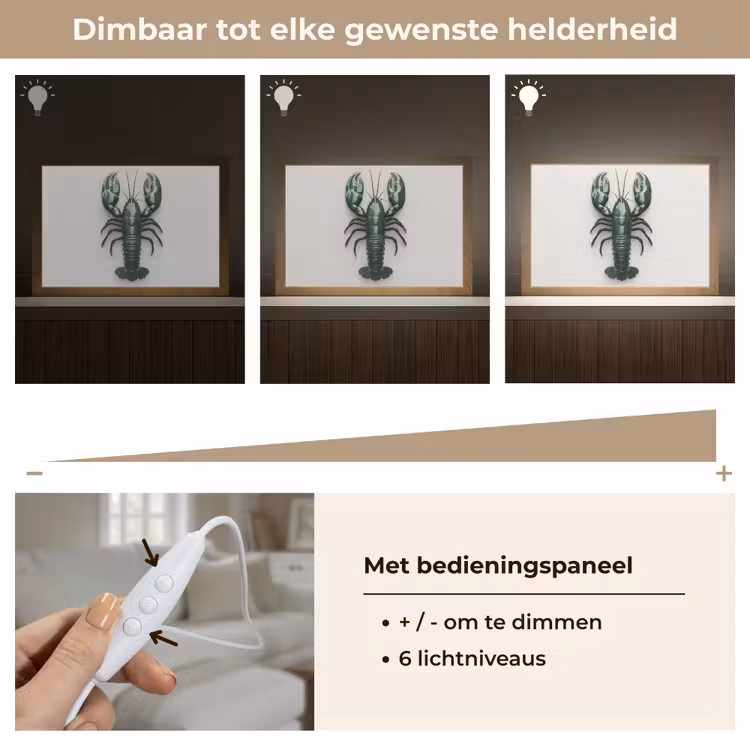 Tafellamp - Kreeft - Glossier - Groen - Wit — 8