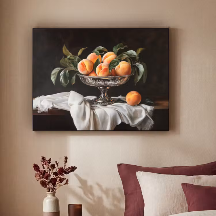 Art Frame - Stilleven - Perziken - Vintage — 2