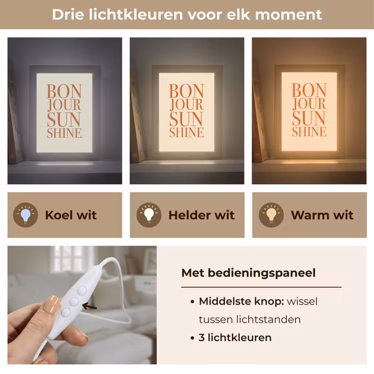 Tafellamp - Oranje - Quote - Sun — 6
