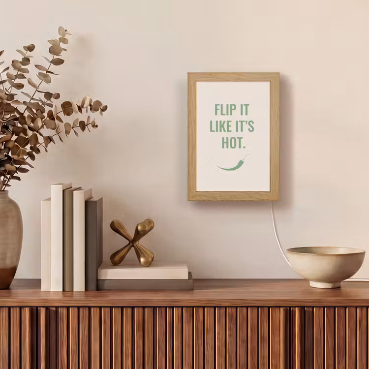 Tafellamp - Groen - Quote - Zomer - Chilipeper — 4