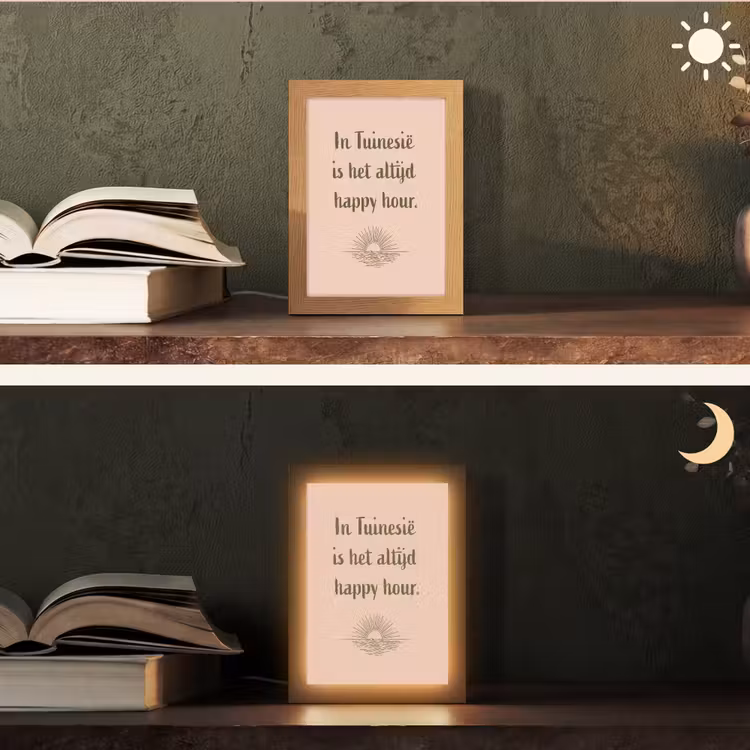 Tafellamp - Tuin - Roze - Quote - Zon — 5