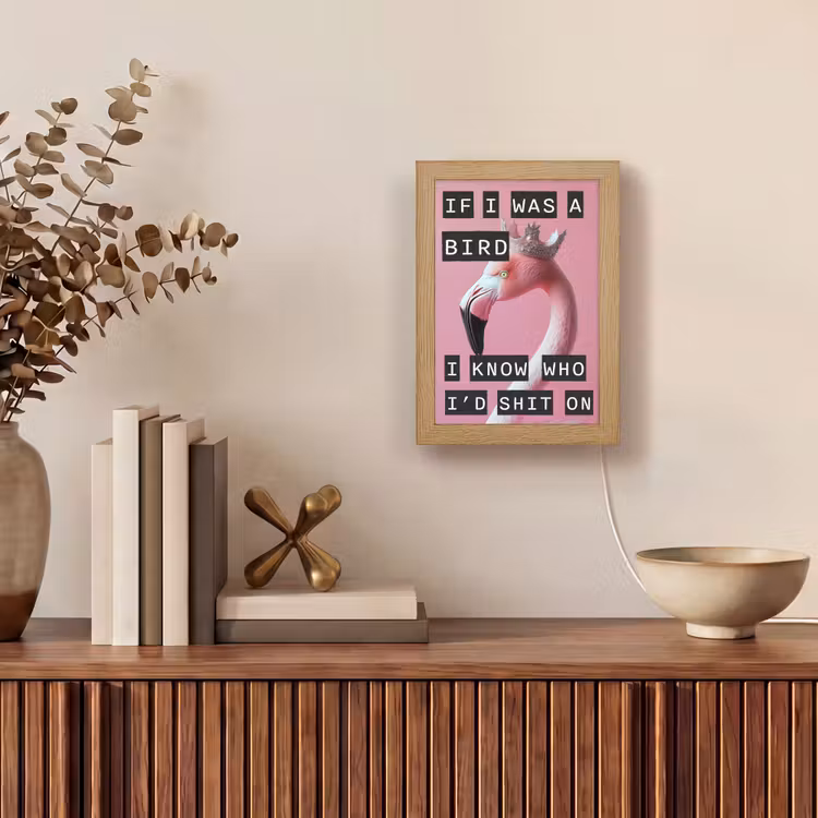 Tafellamp - Flamingo - Roze - Vogel - Decoratie — 4