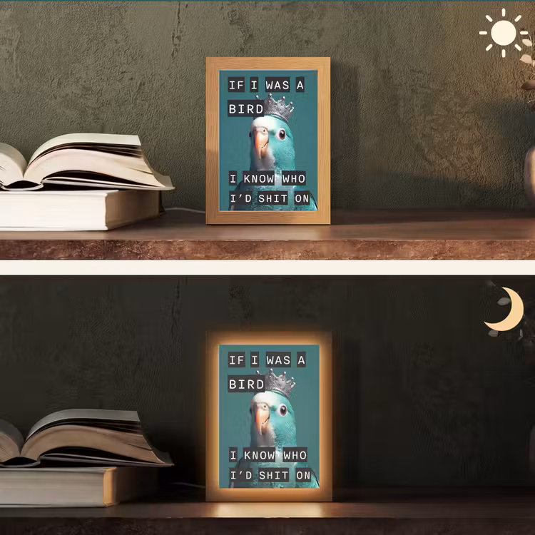 Tafellamp - Parkiet - Turquoise - Quotes - Decoratie — 5