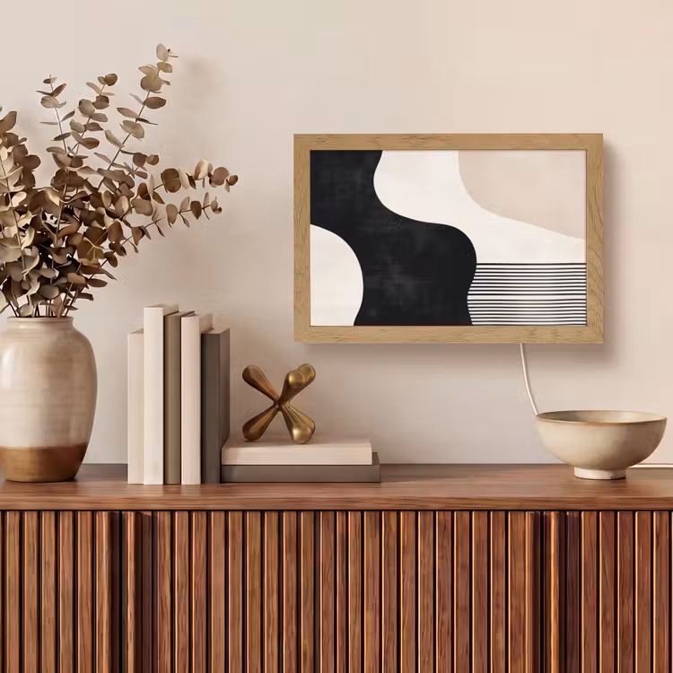 Tafellamp - Abstract - Japandi - Beige - Modern — 3