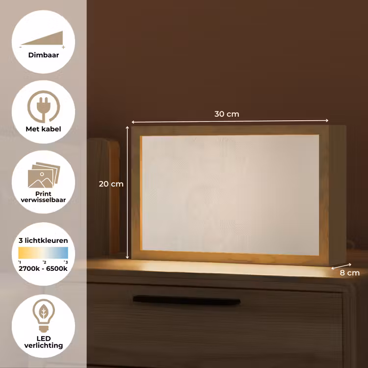 Tafellamp - Japandi - Beige - Modern — 7
