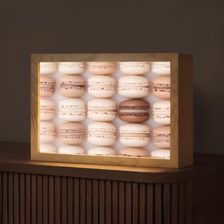 Tafellamp - Macarons - Beige - Bruin — 1