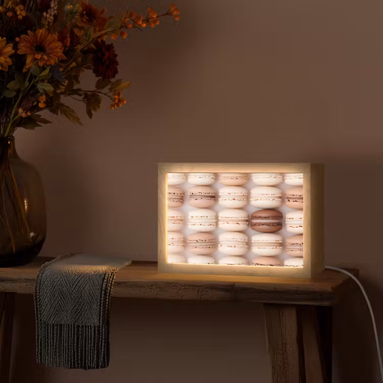 Tafellamp - Macarons - Beige - Bruin — 4