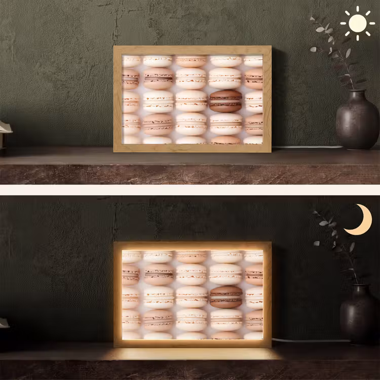 Tafellamp - Macarons - Beige - Bruin — 5