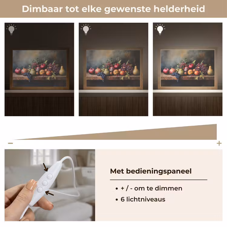 Tafellamp - Rustiek - Stilleven - Fruit — 8