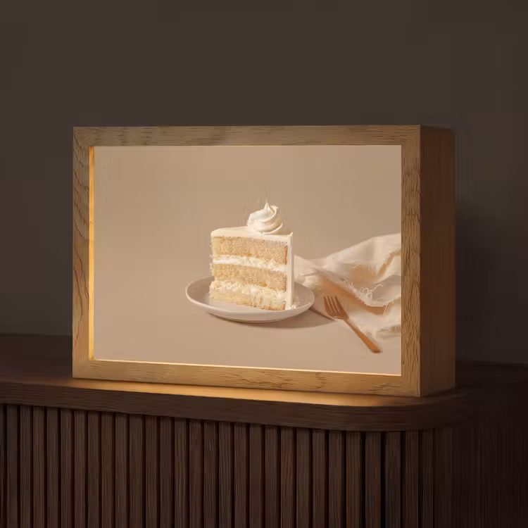 Tafellamp - Vanilletaart - Cake - Romig — 1