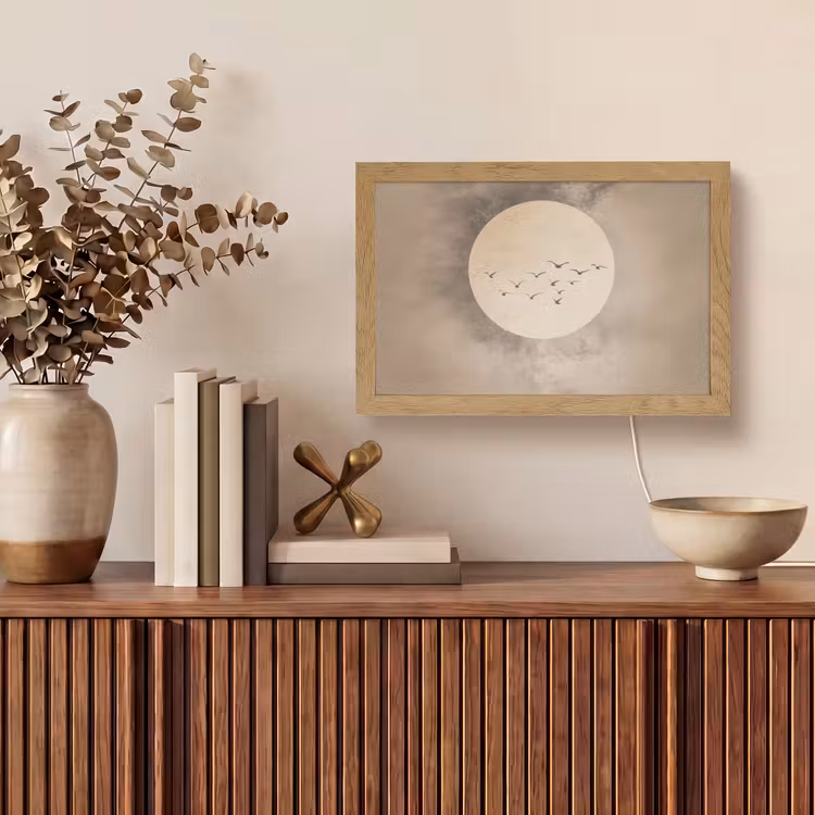 Tafellamp - Vogel - Beige - Japandi — 3