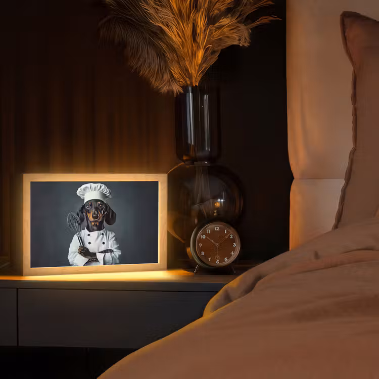 Tafellamp - Hond - Garde - Kok — 2