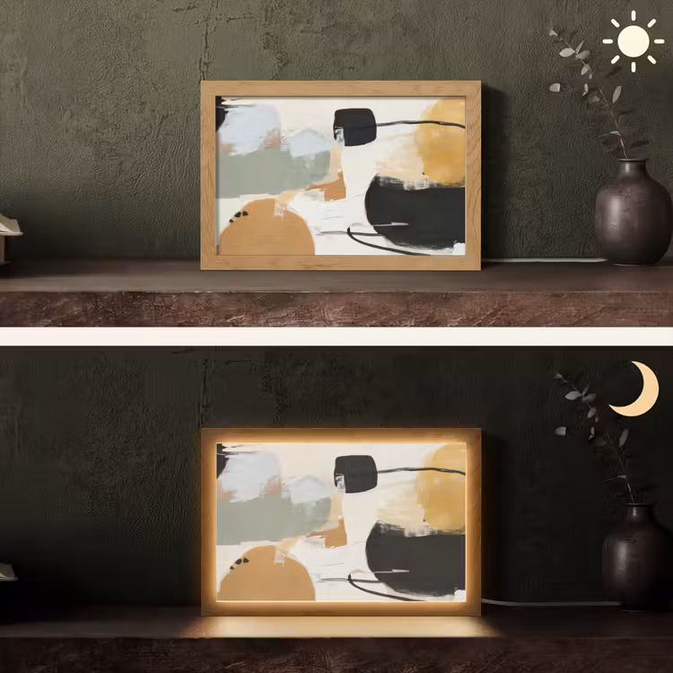 Tafellamp - Paint - Abstract - Kleuren — 5