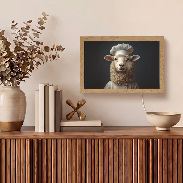 Tafellamp - Schaap - Wol - Kok — 3