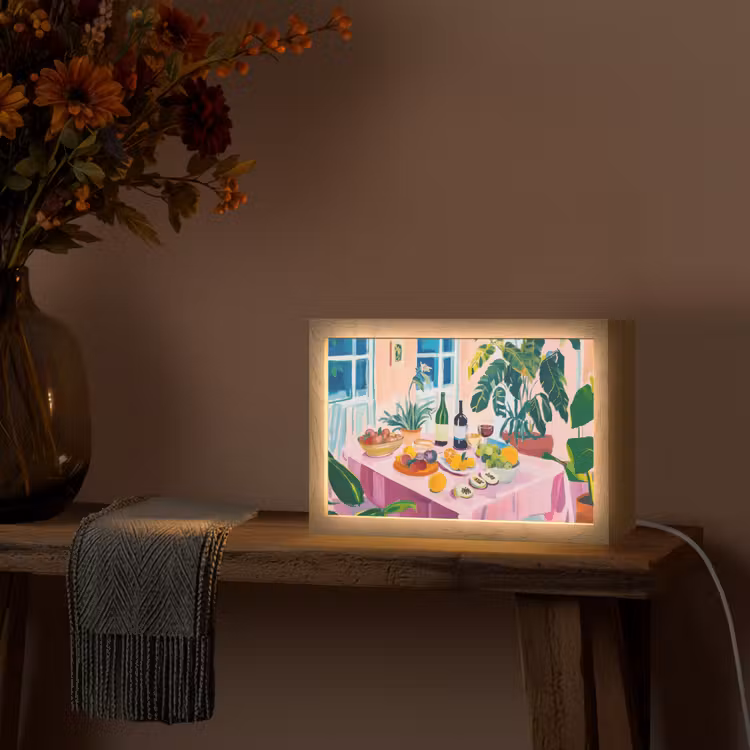 Tafellamp - Tafel - Wijn - Fruit — 4