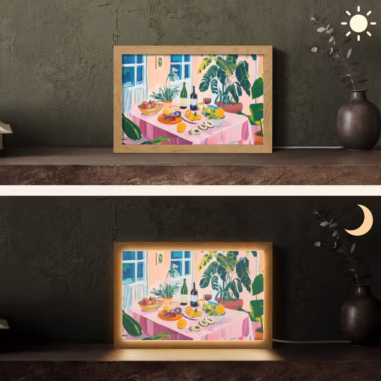 Tafellamp - Tafel - Wijn - Fruit — 5