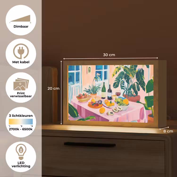Tafellamp - Tafel - Wijn - Fruit — 7