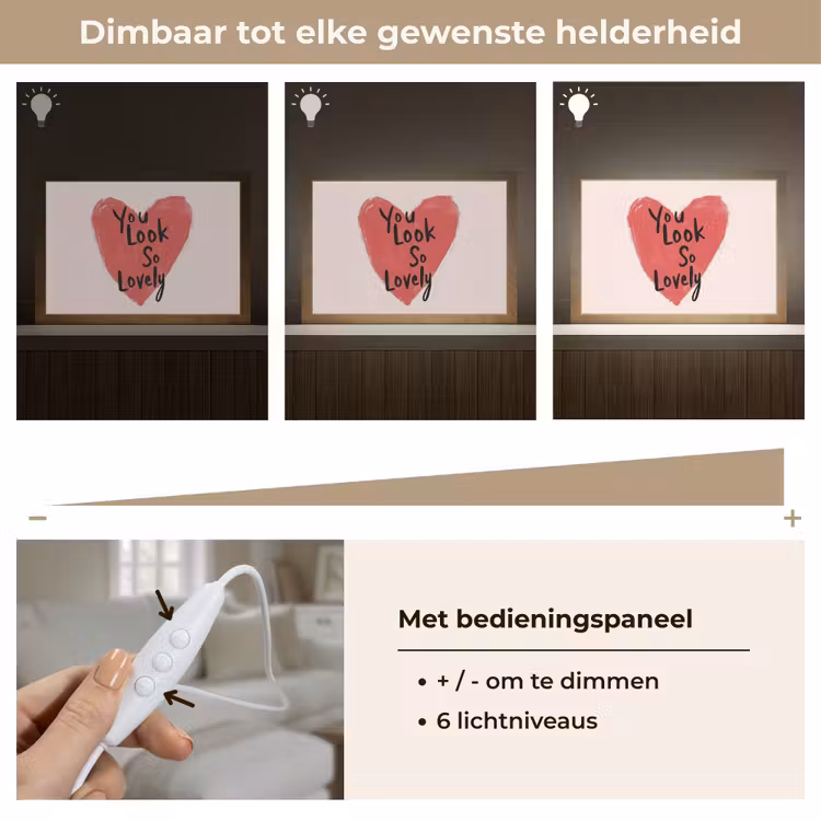 Tafellamp - Hart - Rood - Valentijn — 8