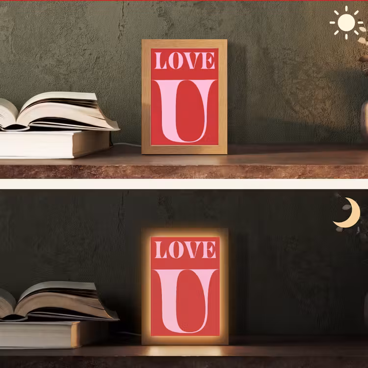 Tafellamp - Rood - Love - Valentijn - Roze — 5