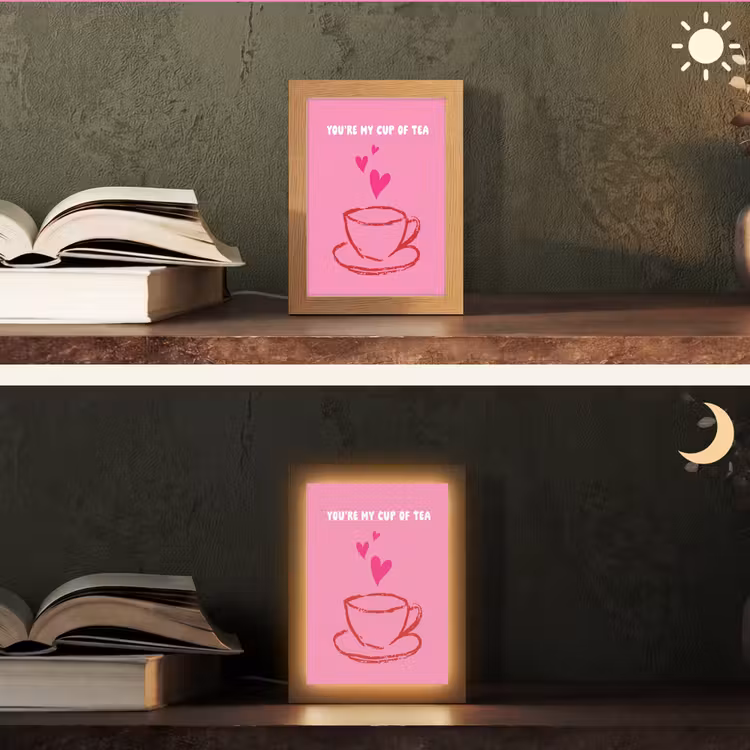 Tafellamp - Thee - Roze - Valentijn - Tekst — 5