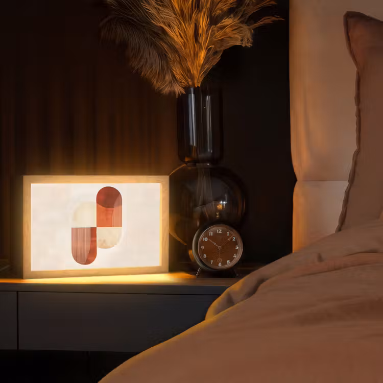 Tafellamp - Bogen - Beige - Vormen — 2